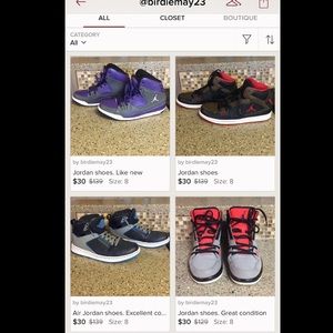Bundle of Jordan shoes w/free shipping!